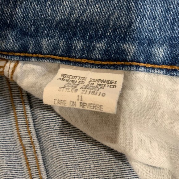 Vintage 90s l.e.i flare jeans, great condition - Picture 3 of 15